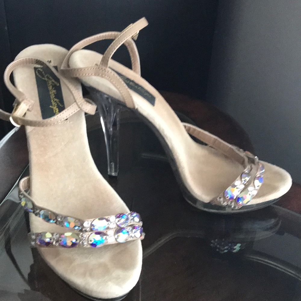 Beautiful jeweled heels